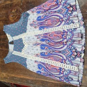 GUC entro Tunic Style Top Size Small